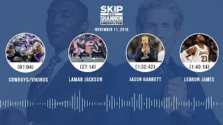 Cowboys/Vikings recap, Lamar Jackson, LeBron James | UNDISPUTED Audio Podcast