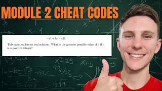 How to Solve the HARDEST Module 2 Problems (SAT Math)