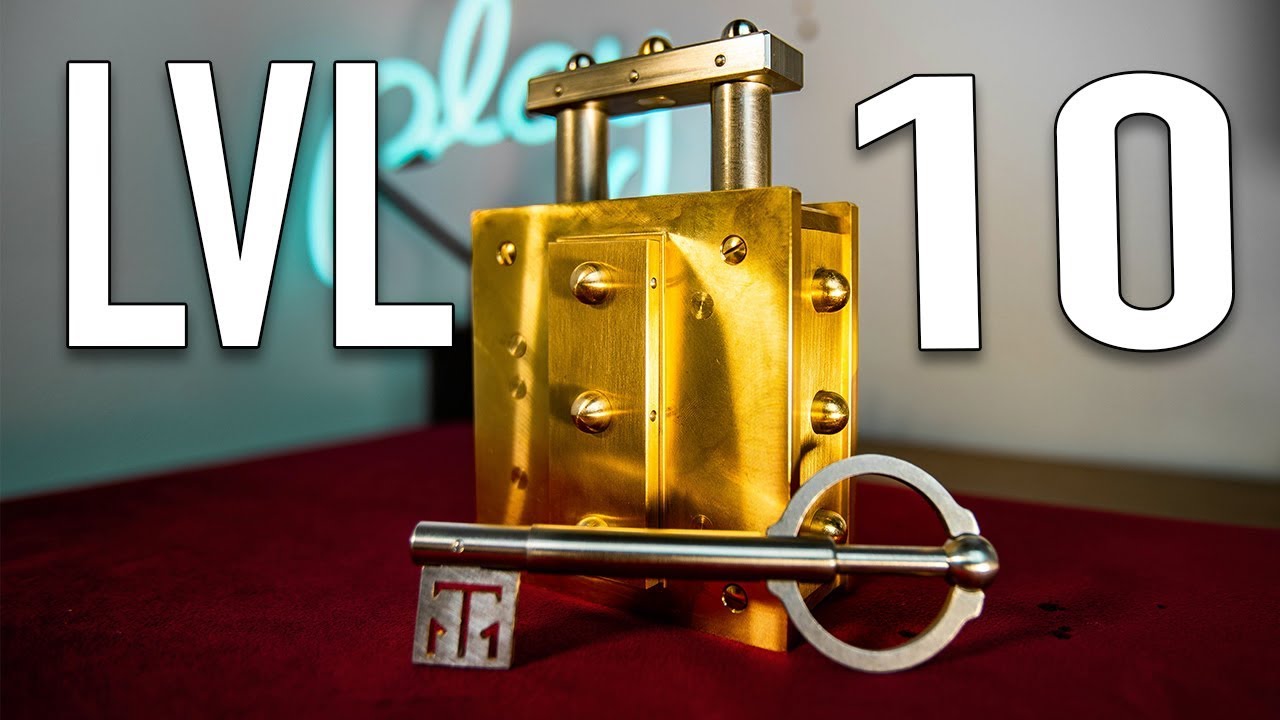 Solving THE HARDEST Lock Puzzle in HISTORY!! - LEVEL 10