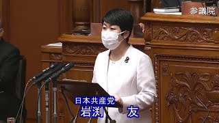 参議院 2021年05月26日 本会議 #06 岩渕友（日本共産党）