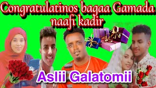 Congratulations Kadir fi Naafii bagaa gamadan ummani waliti Ararse biraa deemuf katee