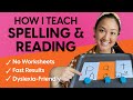 Teaching Kids to Spell & Read with NO WORKSHEETS - Tactile Learning