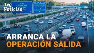 OPERACIÓN SALIDA VERANO: COMIENZA con unos 4,5 MILLONES de DESPLAZAMIENTOS por carretera | RTVE