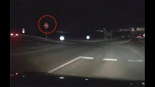 VIDEÓ: Így hajt fel valaki szembe a forgalommal az M1-es autópályára