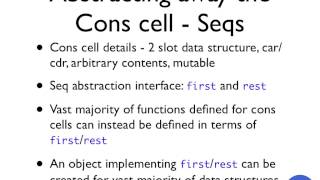 Clojure for Lisp Programmers Part 1 - Rich Hickey