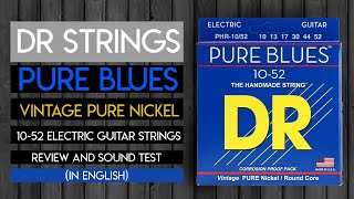 DR strings pure blues 10-52