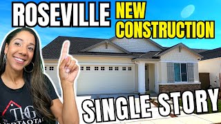 Roseville CA New Construction Home Tour - Single Story