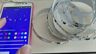 TM1814 DC24V  RGBW pixel led strip work with sp107e smart led controller