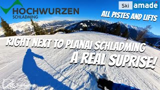 Schladming Hochwurzen, Ski Amade | Is it as good as Planai? All pistes & lifts