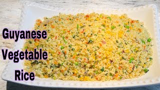 Guyanese Vegetable Rice || Side Dish #viralvideo #recipe #guyaneserecipe #ricerecipe #sidedish