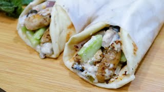 15 Minutes Chicken Shawarma recipe | Most delicious tasty shawarma recipes