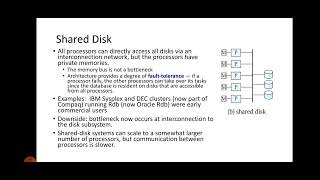Lec 32-Interconnection Network Architectures, Parallel Database Architectures, Distributed Systems
