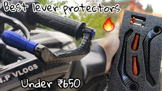 BEST UNIVERSAL ALUMINIUM LEVER GUARDS || CARBON FIBER LEVER GUARDS || INSTALLATION || REVIEW