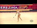 BEREZINA Polina (ESP) - 2019 Rhythmic Worlds, Baku (AZE) - Qualifications Clubs