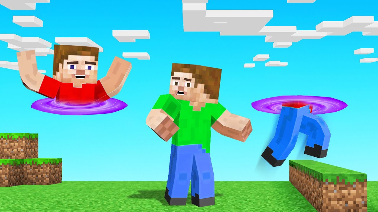 Minecraft But Jumping Teleport Youtube