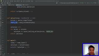 Advent of Code 2023, Day 22, Python Solution