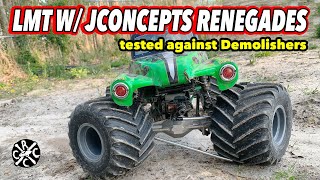 LMT Tire Test: JConcepts Renegades and Pro-Line Demolishers