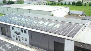 Rush Creek Distilling is 90% Powered by Branded Solar Rooftop | Ally Energy Solutions Solar Project