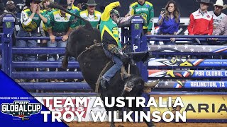 TEAM AUSTRALIA: Troy Wilkinson Rides Night Sweats in Round 2 | 2020 PBR Global Cup