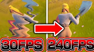 【検証】30FPS vs 60FPS vs 240FPS 一番良いのはどれ？？？【フォートナイト/FORTNITE】