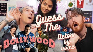Guess the "Bollywood" actor by their voice!!! REACTION!!