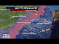 NY Nor'easter forecast