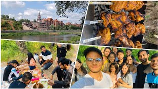 Vacation in Orenburg , Russia☀️🌊| Barbecue at Ural 💫🔥❤️|