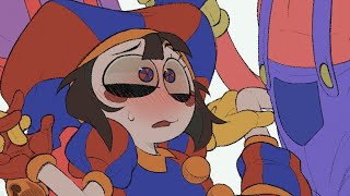 Pomni and Jax Love ❤️ | Pomni x Jax | The Amazing Digital Circus Comic Dub