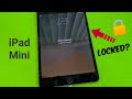 iPad Mini 4 how to reset forgot password, screen lock, disabled...