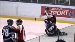 Napessis Andre vs Jean-Philippe Caron \u0026 Jeremy Barriault vs Alexandre Chenevert Dec 27, 2010