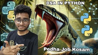 Palindrome, Reversing a string | Part -4 | DSA in python in telugu | Engineering Animuthyam