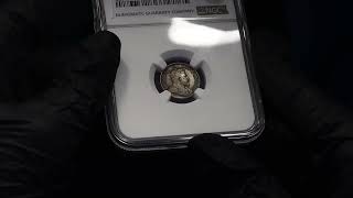 Lot 558 Hong Kong 5 Cents 1903 NGC MS64