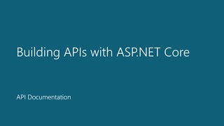 OpenAPI / Swagger Docs for ASP.NET Core