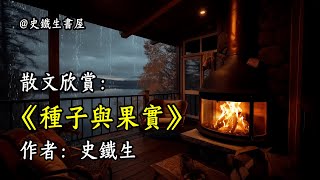 經典散文欣賞《種子與果實》作者：史鐵生 #文學 #讀書 #閱讀 #asmr #曆史 #故事 #工作氛圍 #有聲書 #學習氛圍