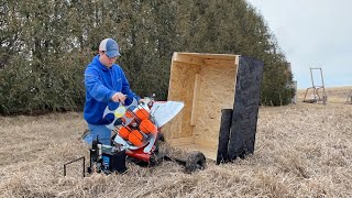 Mec 100E Sporter! (DIY Portable Cart for Sporting Clays)