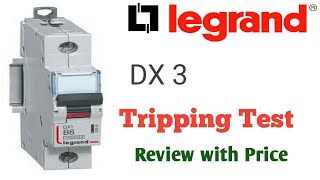 Legrand DX³ MCB || C-Curve || 16A || 10kA || Review || Price || Sample || Tripping Test || mcbtrip ✓