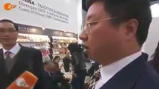 Martin Sonneborn auf der Frankfurter Buchmesse (China) - ZDF Heute Show