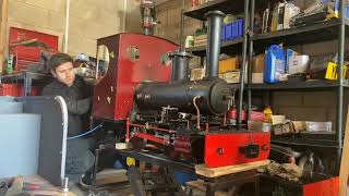 Rebuilding a miniature Live steam Locomotive.