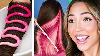 Rainbow Hair Transformations You Wont Believe