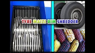 Most ODDLY SATISFYING SHREDDING COMPILATION! SHREDDING Tyre, Rim, Maize AND OTHERS