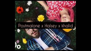 Heaven can wait - Halsey ft postmalone x Khalid ( official lyric video)