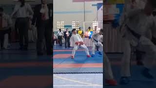 Karate Kumite Final Tegar BJB Part 1 #shorts #wkf #short #karate #shortvideo #karatetraining #kumite