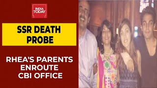 Rhea Chakraborty's Parents Summoned By CBI Today In Sushant Singh Rajput Death Probe