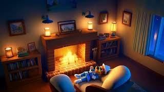 Lofi Fireside Ambience 🔥 Chill Beats for Focus