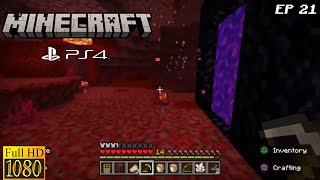 Minecraft PS4 Pro survival episode 21 Gameplay 1080p 60 fps