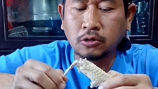 ต้มส้มไก่ปีกไก่เน้นๆ ข้าวเหนียวจ่ำแจ่วสุดแซ่บ#mukbang #food #eating