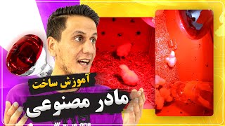 آموزش ساخت مادر مصنوعی | با تنظیم اتوماتیک دما برای جوجه ها