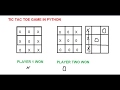 Tic Tac Toe game in python part 1 in English+Hindi