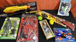 New Unboxing - Cowboy Rifle - Special Nerf Rifle and Soldiers. Toy Guns