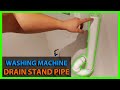 How To Install a Washing Machine Stand Pipe Drain - 2 How To Install a Washing Machine Stand Pipe Drain - 2